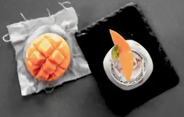 Köstlicher Vanille-Mandel-Grießbrei mit frischen Mangos, eine cremige und geschmackvolle Frühstücksfreude.